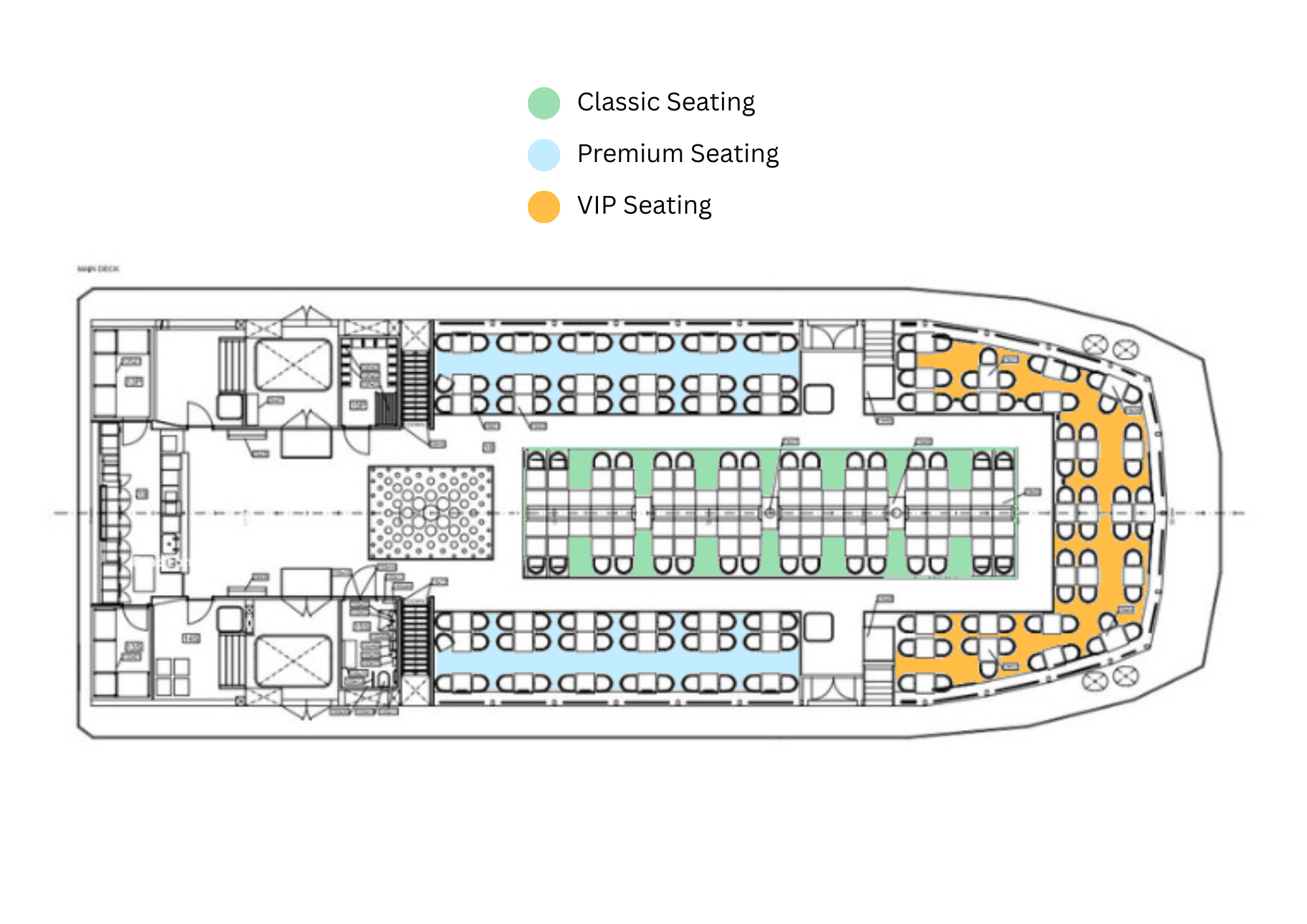 Explore the Dining Deck